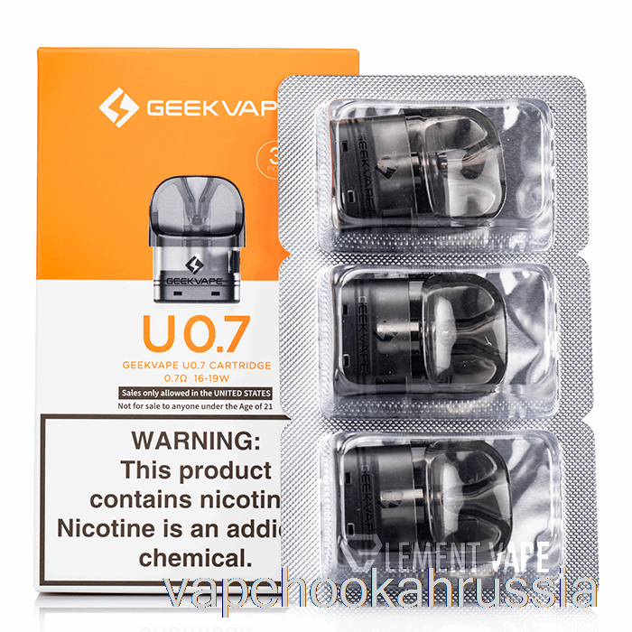 Vape Russia Geek Vape U сменные капсулы 0,7 Ом